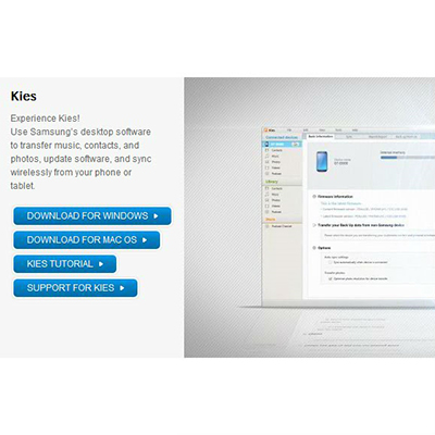 kies desktop software for mac